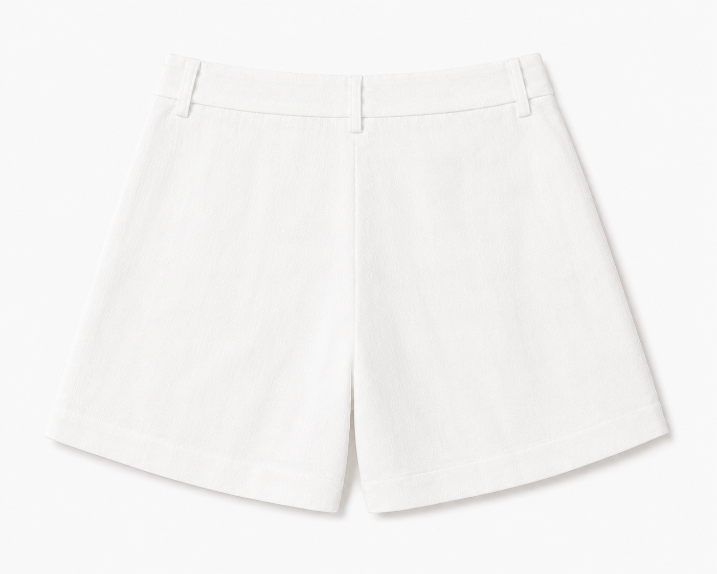 women shorts pure linen white loose fitted
